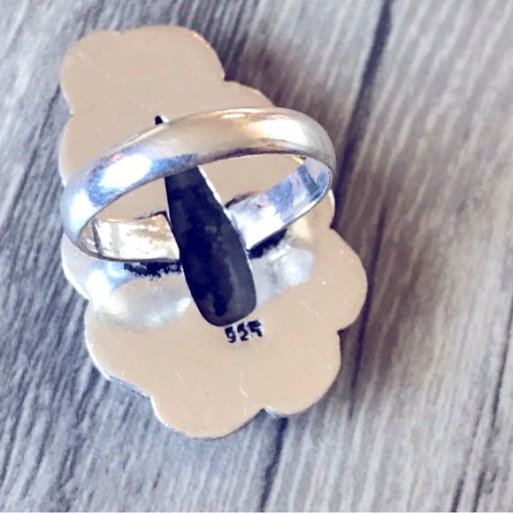 Apache Pyrite Antique Design Ring - Picture 5 of 8